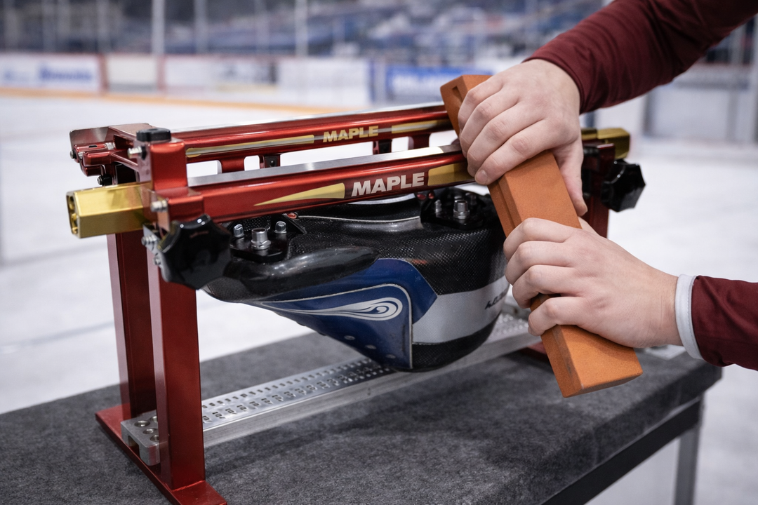 Supports d'Aiguisage de Patin de Vitesse