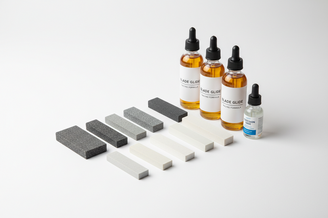 Pierres et Huiles d'Aiguisage de Patin de Vitesse