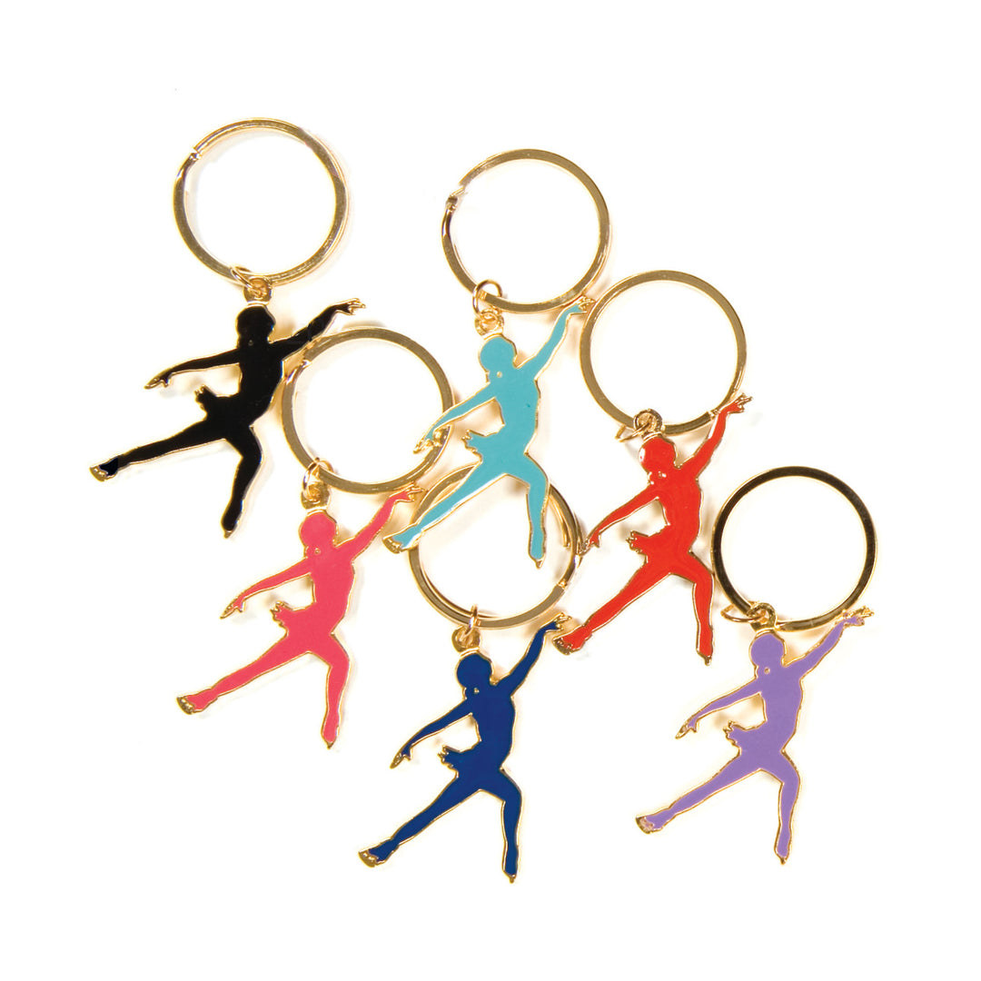 Porte clé de patineuse
