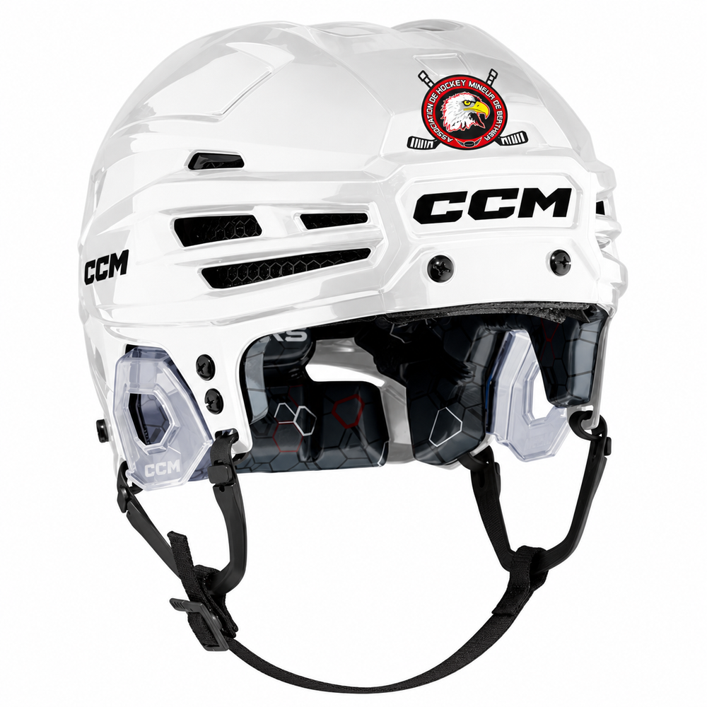 Casque avec sticker des Aigles de Berthier