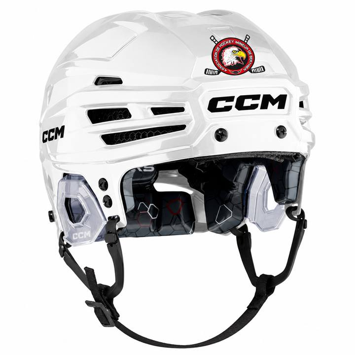 Casque avec sticker des Aigles de Berthier