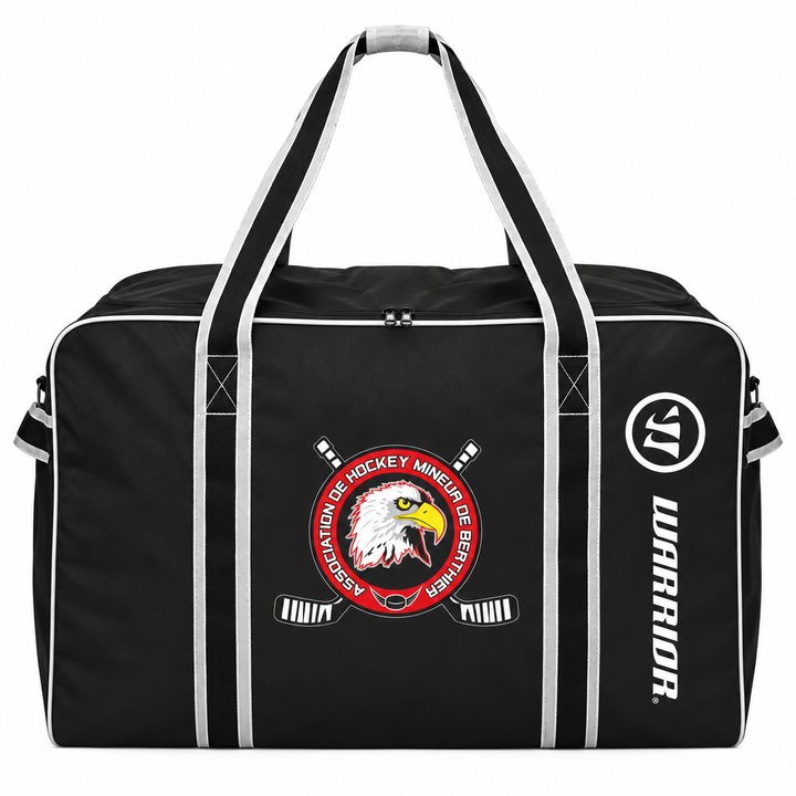 Sac de hockey Warrior avec logo brode des Aigles de Berthier