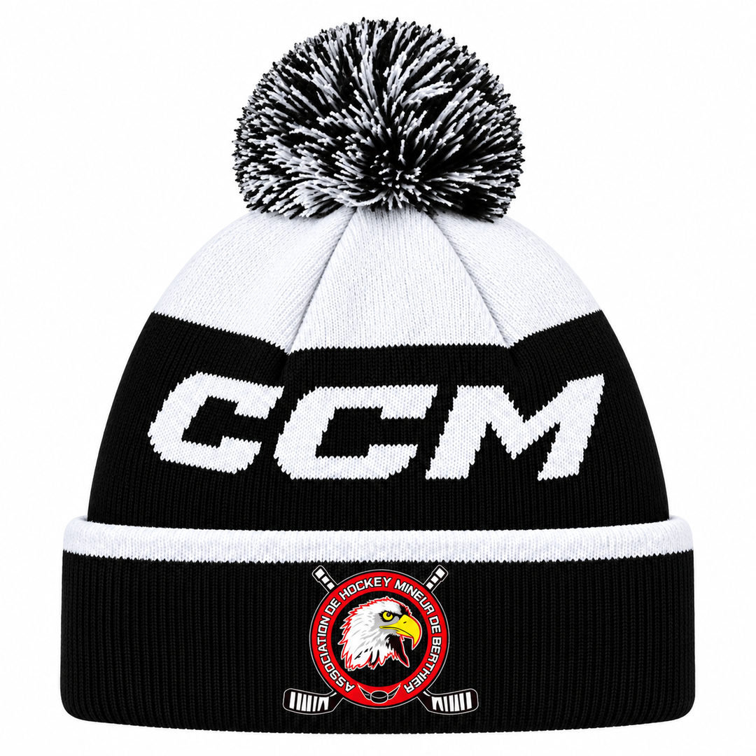 Tuque avec logo brode des aigles de berthier