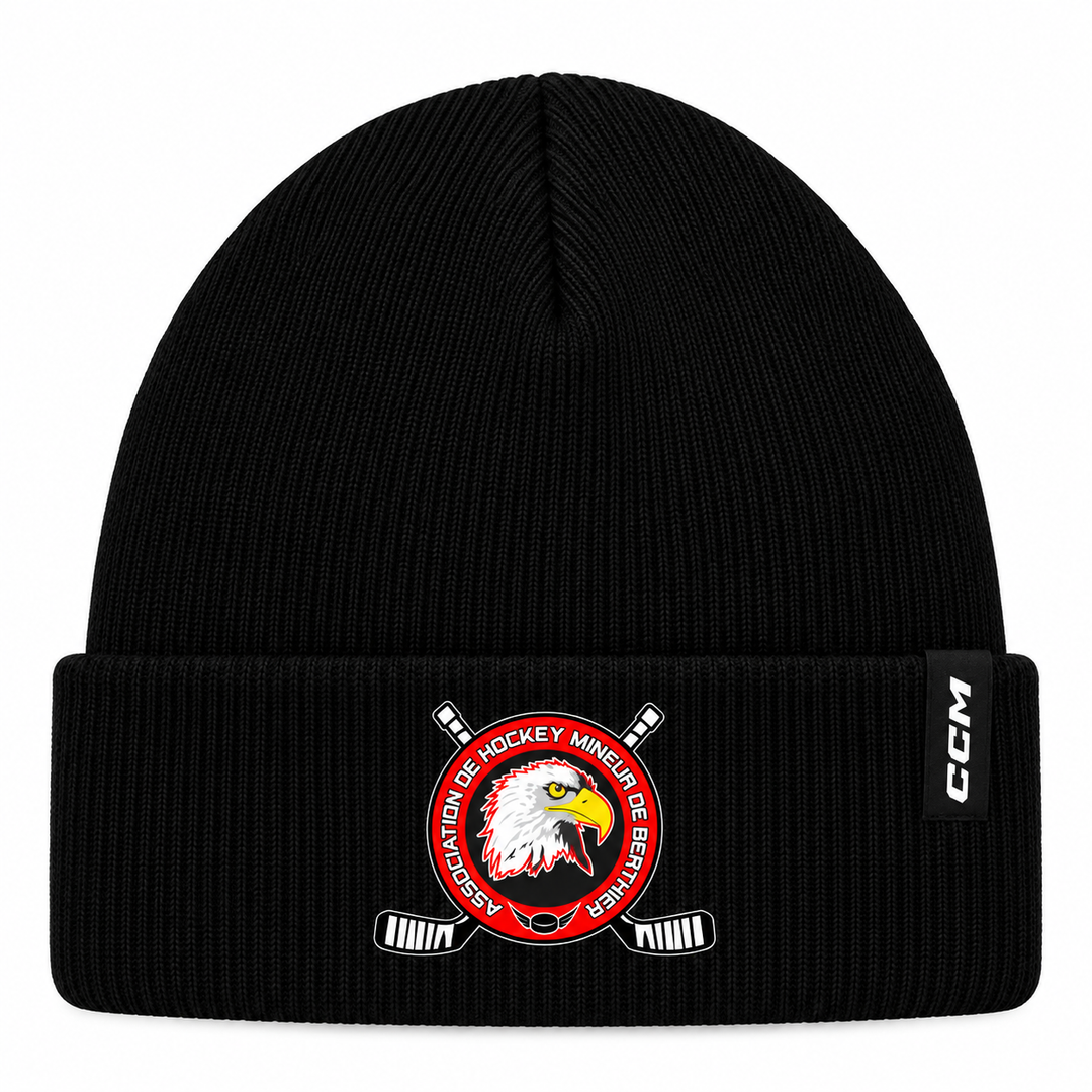 Tuque ccm brode avec logo des aigles de berthier