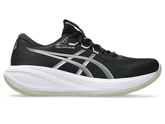 Asics Gel-Cumulus 28 — chaussure de running polyvalente et amortie pour entraînement quotidien, vue latérale