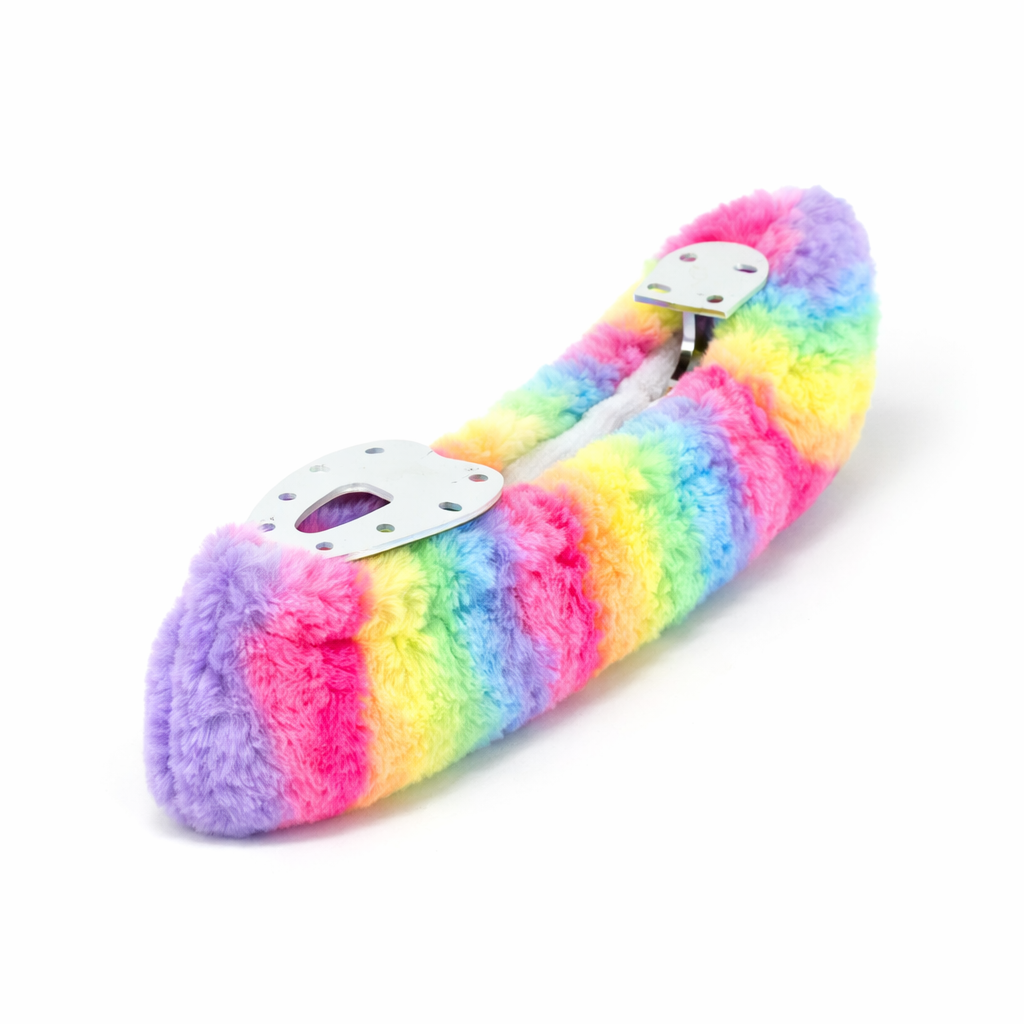 Couvre-lames pour patins artistique plushies multi couleurs