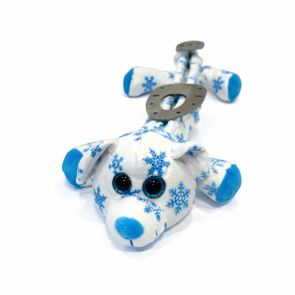 Couvre-lames pour patins artistique Snowflake Polar Bear Jerry's Blade Buddies 1267