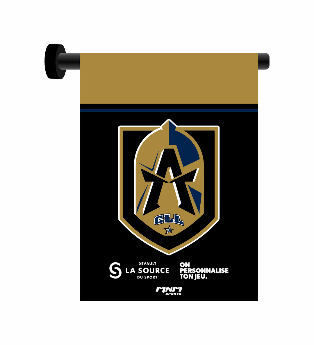 Drapeau de porte aimanté