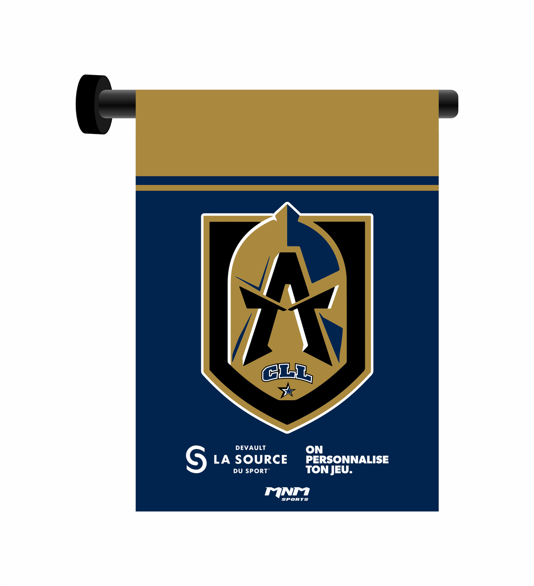 Drapeau de porte aimanté