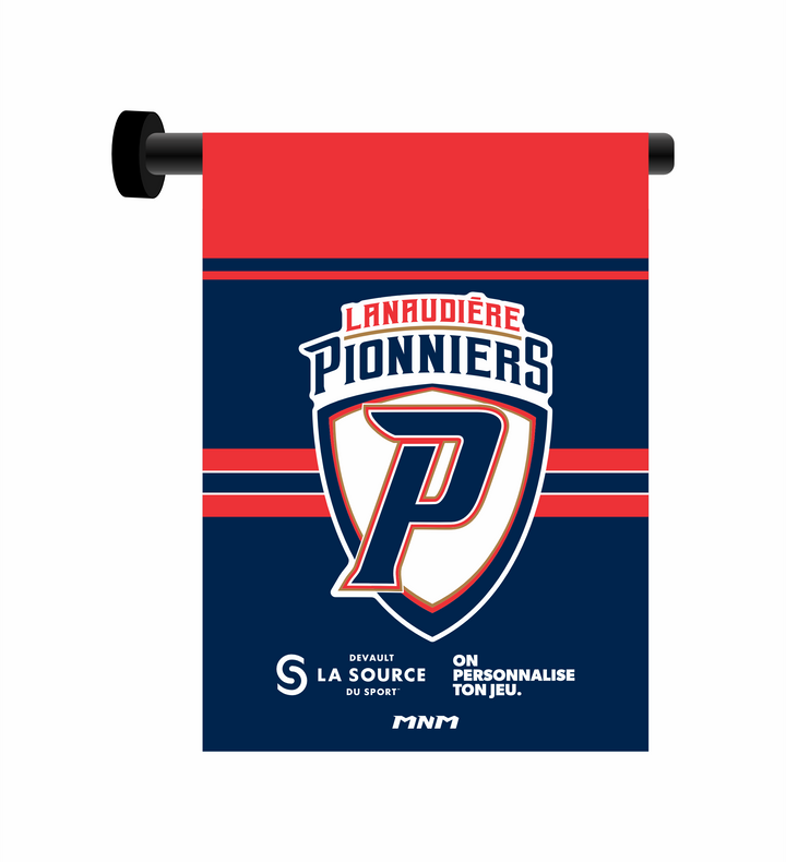 Drapeau de porte aimanté