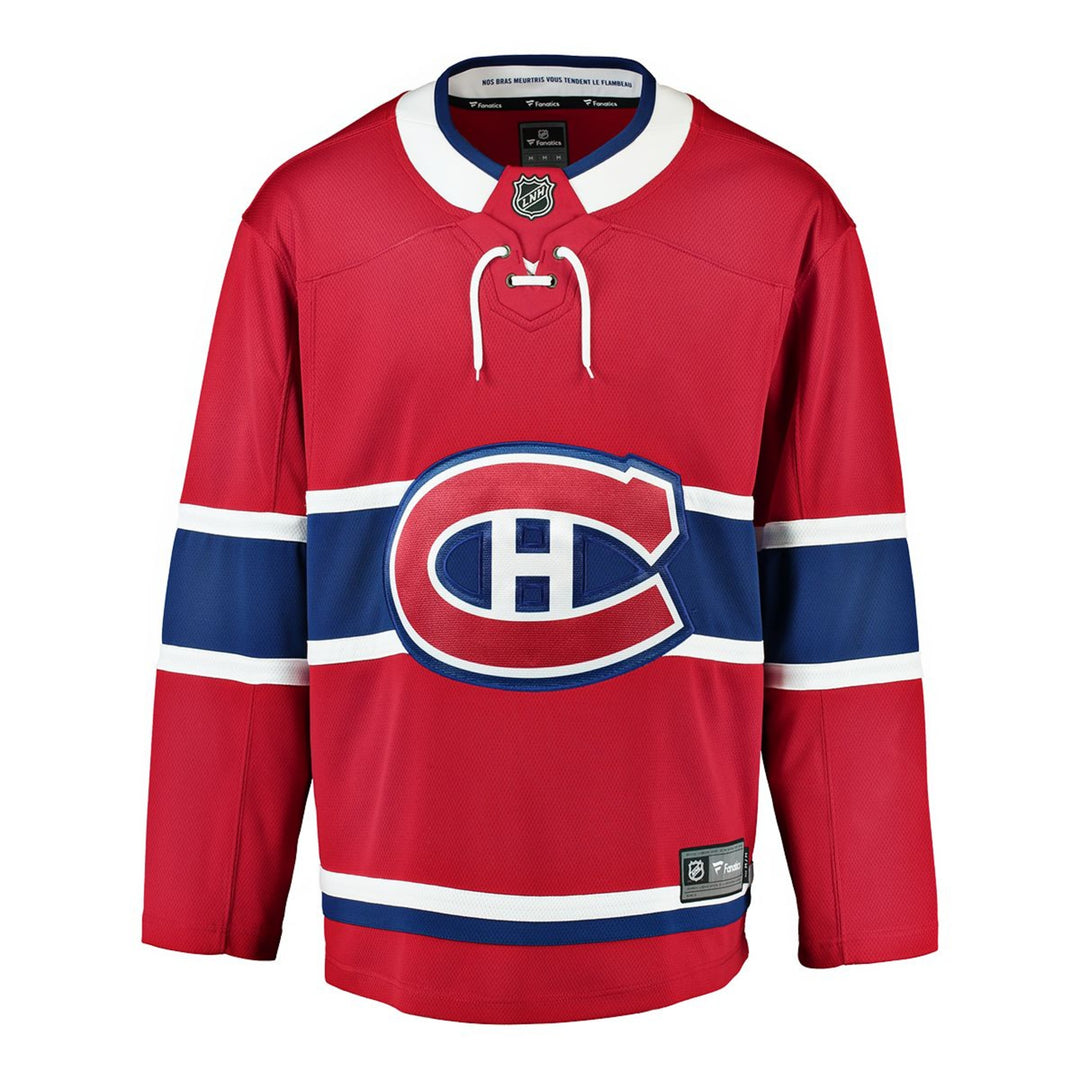 Fanatics Home Breakaway Jersey — maillot de hockey officiel coupe sport, tissu respirant