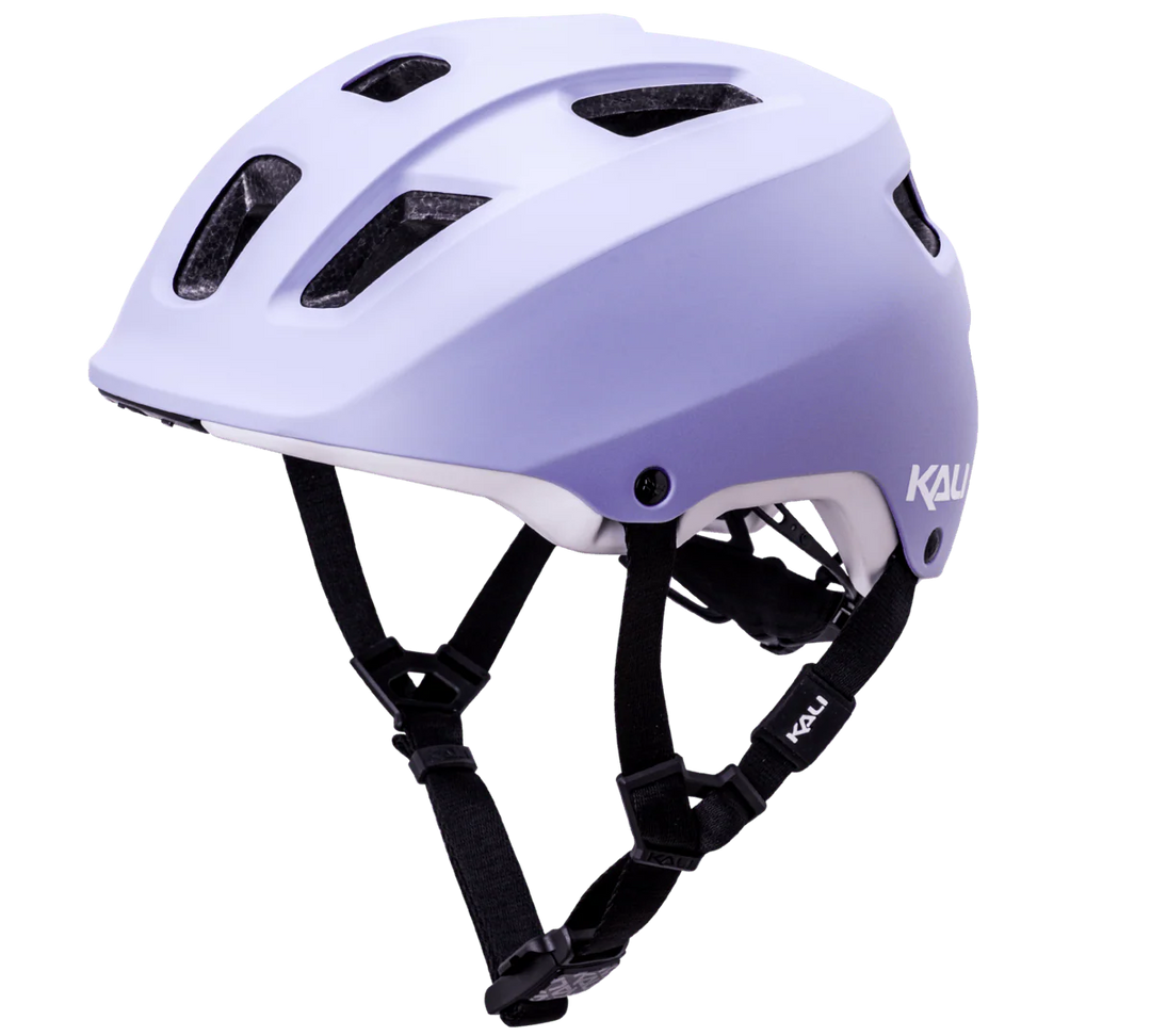 Casque de vélo urbain Kali 5th Avenue Lilac/white — Bluetooth intégré, protection ERT Composite
Fusion, lumière LED arrière, vue trois quarts