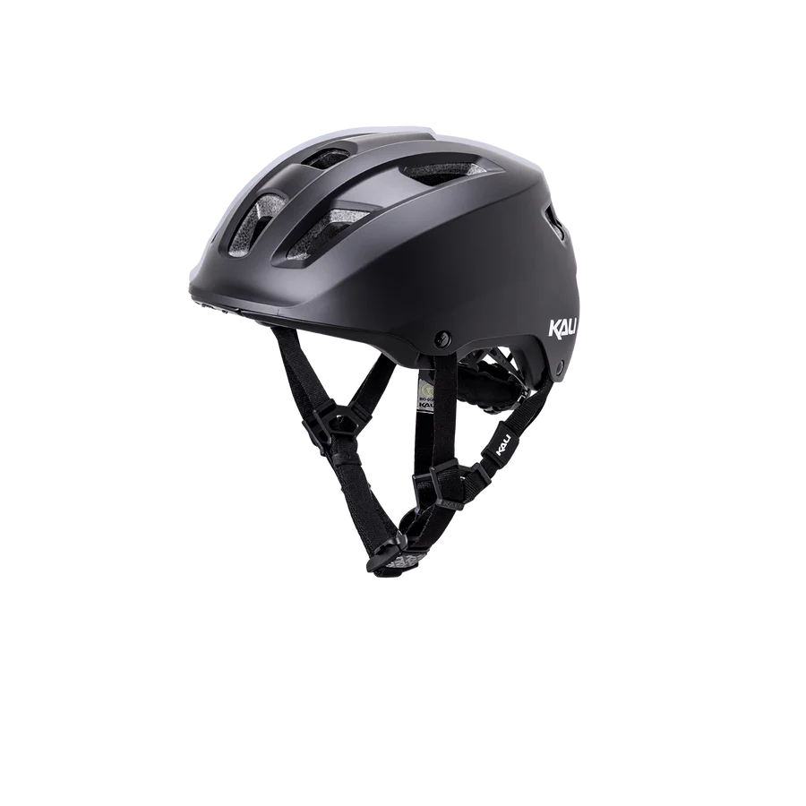 Casque de vélo urbain Kali 5th Avenue Matte Black — Bluetooth intégré, protection ERT Composite
Fusion, lumière LED arrière, vue trois quarts