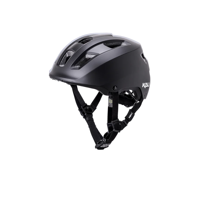 Casque de vélo urbain Kali 5th Avenue Matte Black — Bluetooth intégré, protection ERT Composite
Fusion, lumière LED arrière, vue trois quarts