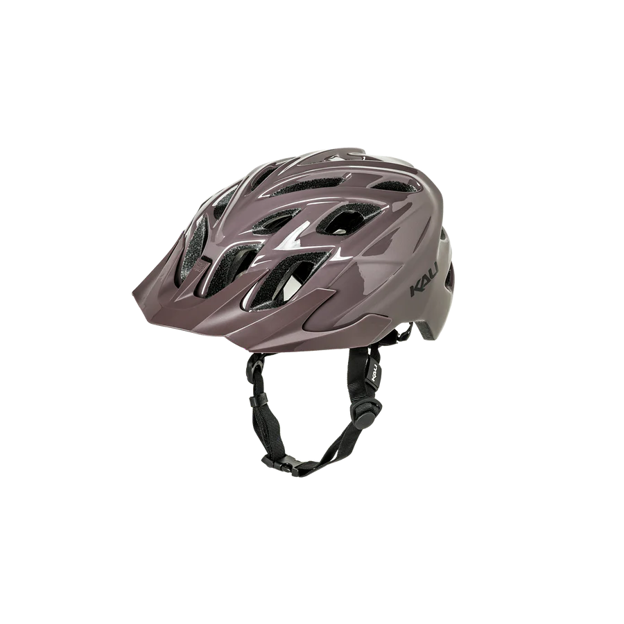  Kali Chakra Solo gris — casque vélo 292 g Composite Fusion 21 aérations, vue trois quarts