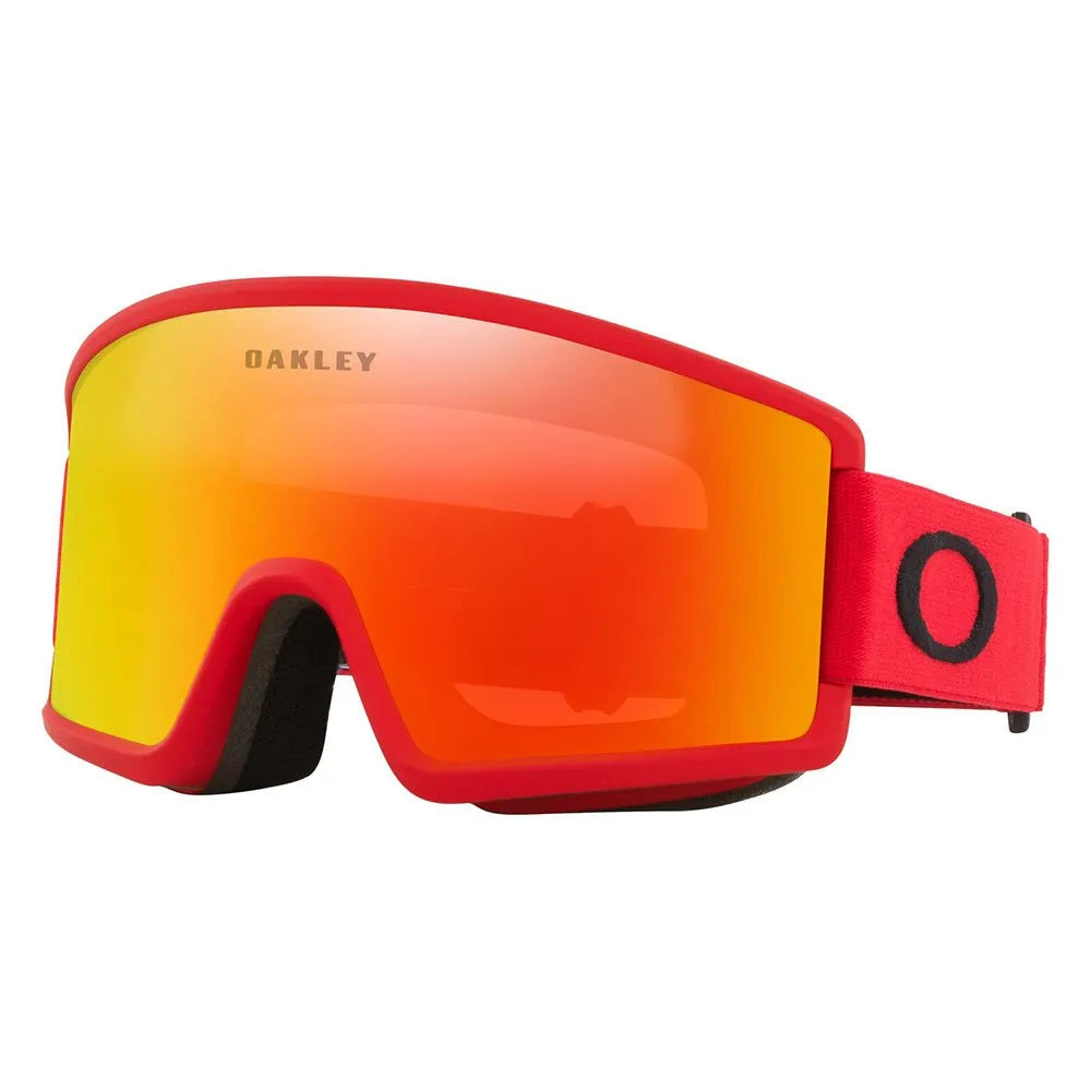 Oakley target line L redline ski goggles