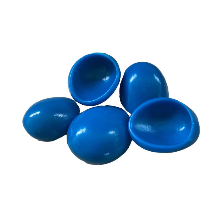 Quicktip StayBent, protège-doigts en plastique pour gants de patin de vitesse courte piste bleu