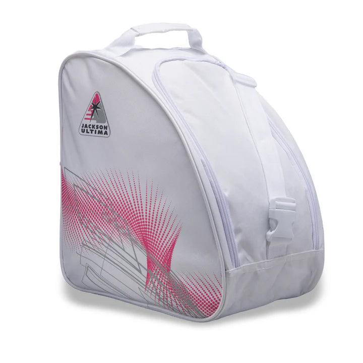 Sac pour patins artistique Jackson Ultima JL350 Blanc et Rose