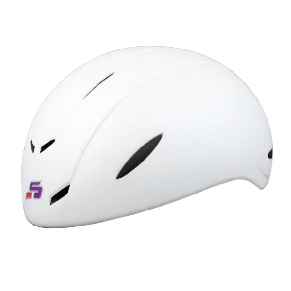 Skate-tec white skating helmet
